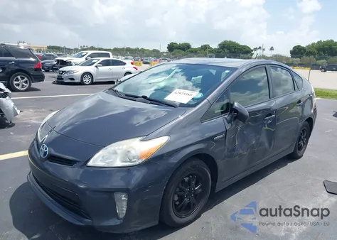 2012 Toyota Prius Four from USA, damaged, VIN JTDKN3DU0C1575433
